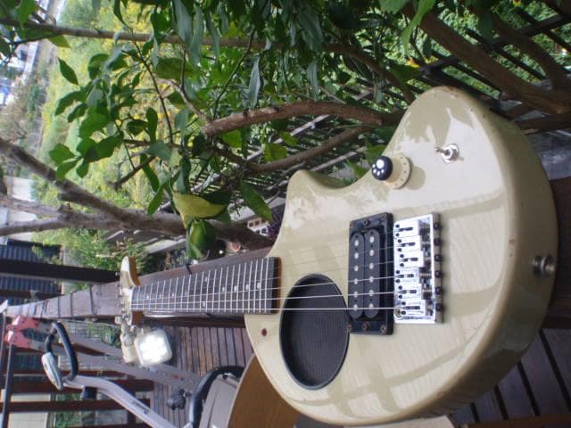 フェルナンデス ZO-3 エレキギター ライトグレイ アンプスピーカー内蔵