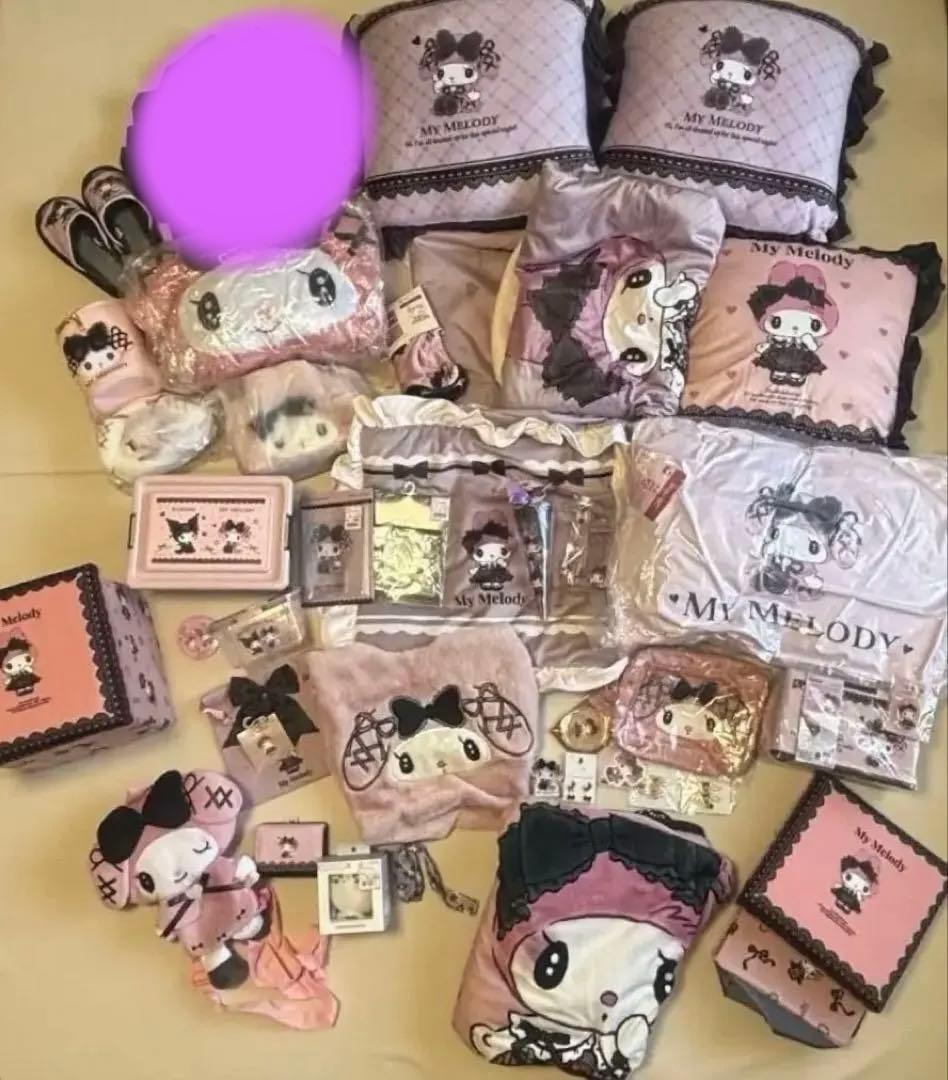 本日のみマイメロ 真夜中のメロクロ 詰め放題 サンリオ キャラクターグッズセット