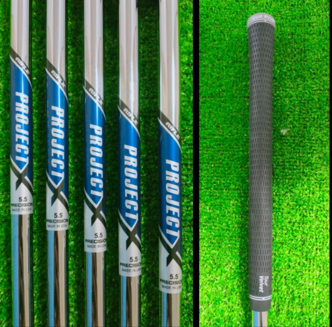 プロジェクトX5.5 タイトリスト T100S アイアンセット mcc