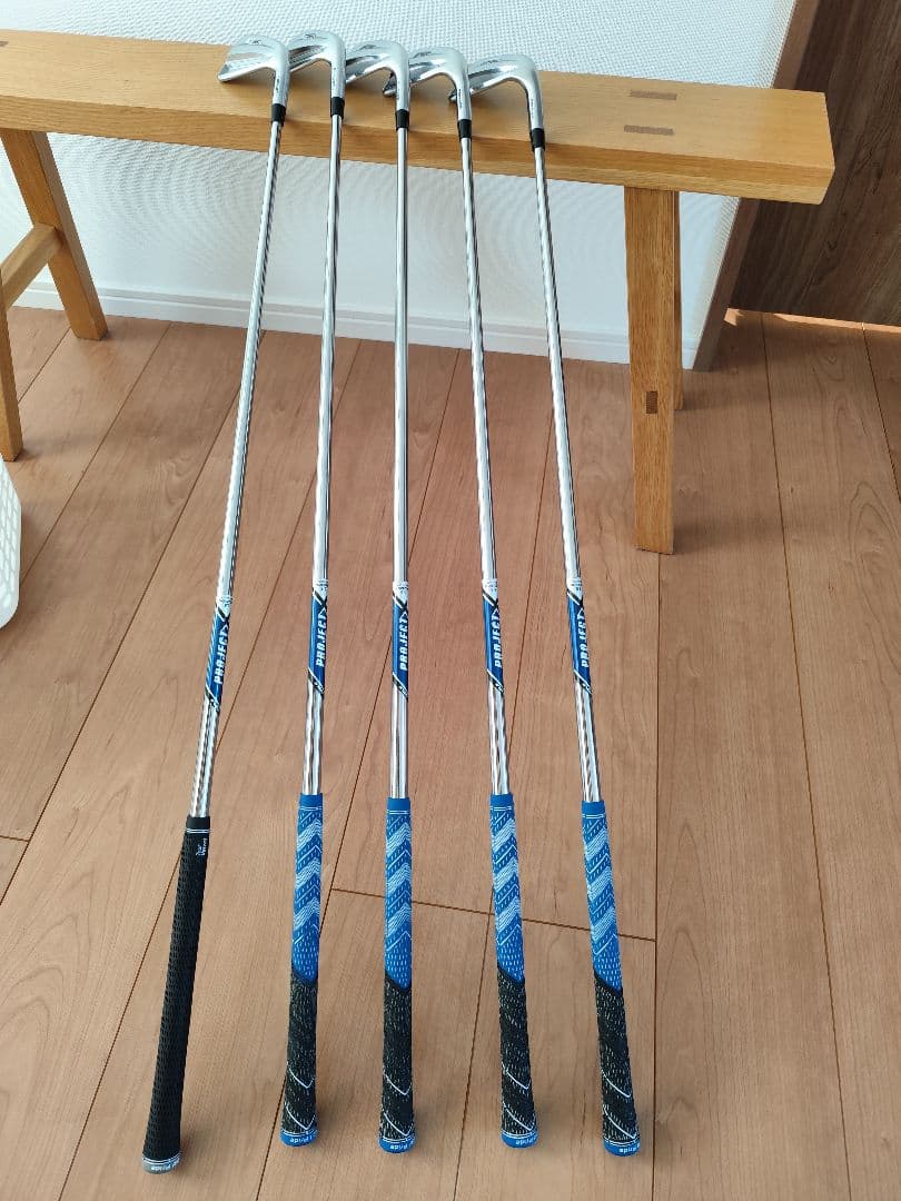 プロジェクトX5.5 タイトリスト T100S アイアンセット mcc