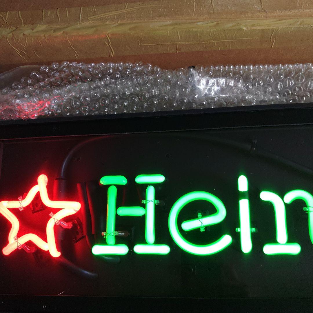 Heineken ネオンサイン 約68cm x 20cm