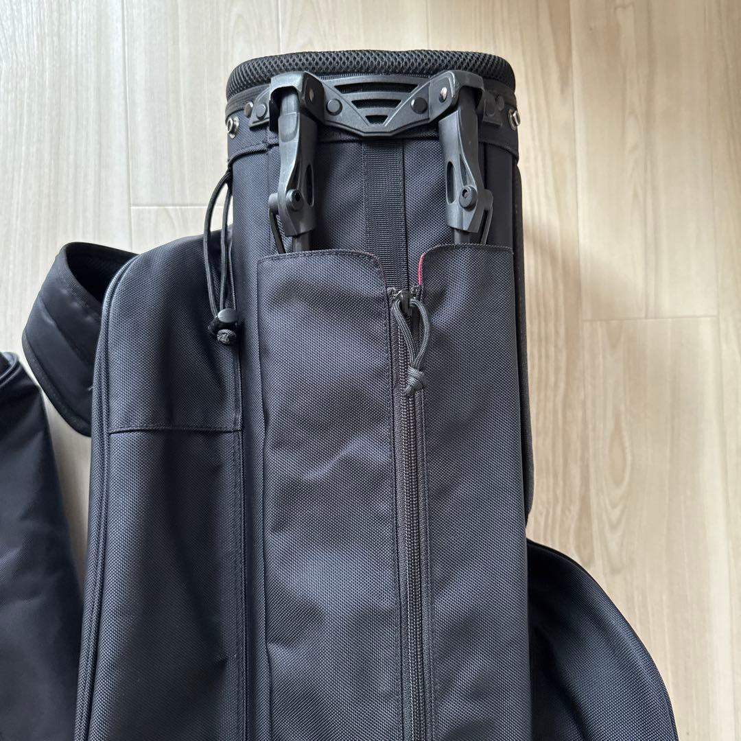 【限定コラボ】JALファーストクラス　ブリーフィング　キャディバッグ　黒