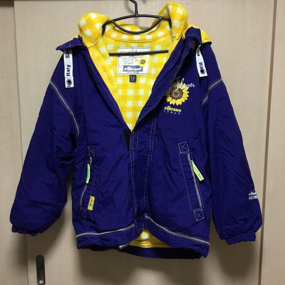 雑穀米　レディーススキーウェア上下セット　ellesse ITALY M