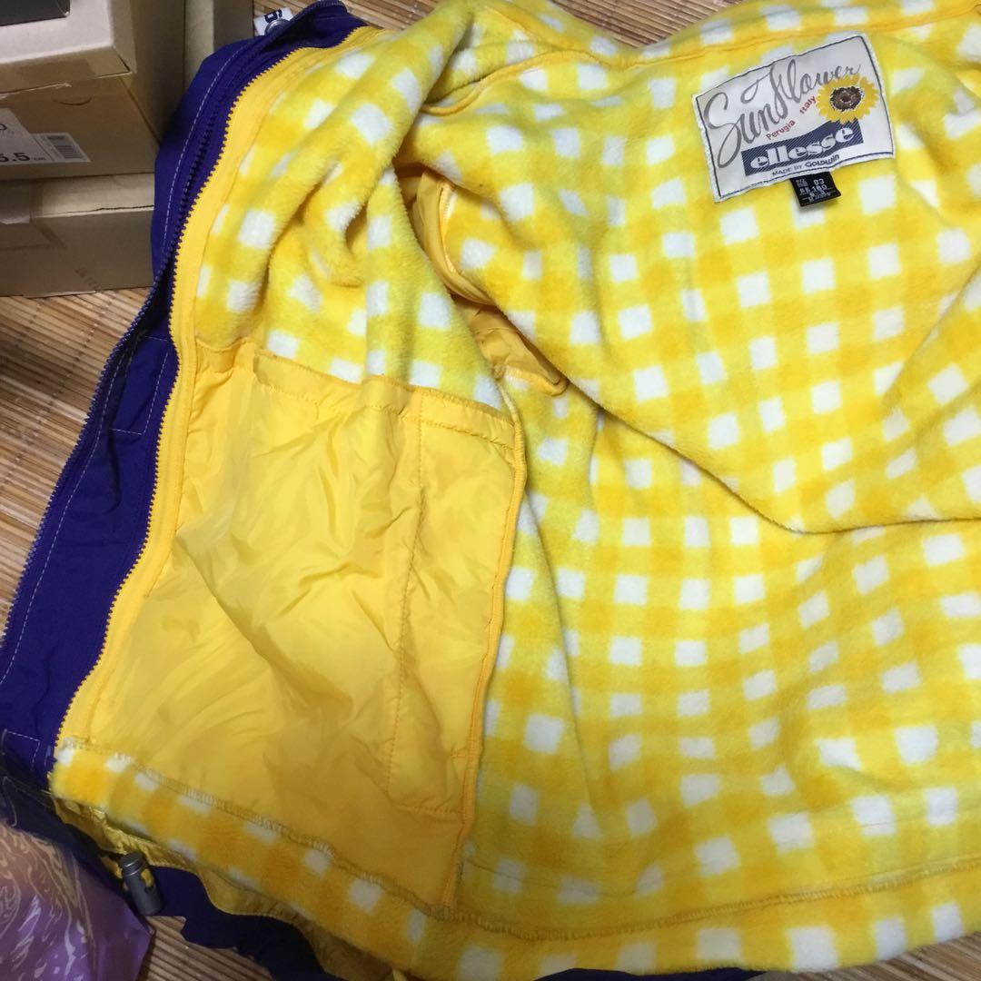 雑穀米　レディーススキーウェア上下セット　ellesse ITALY M