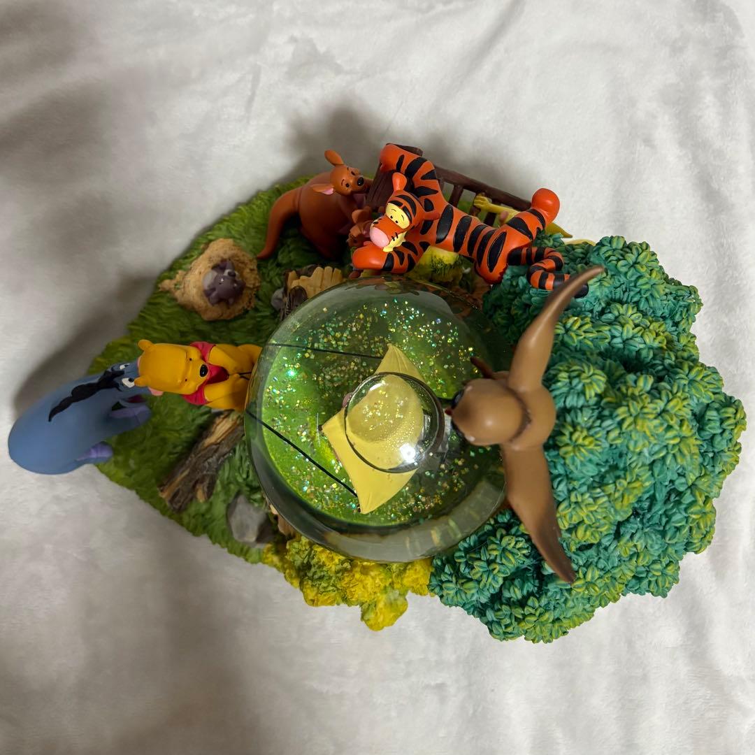 くまのプーさん スノーグローブ オルゴール プーさんのハニーハント ディズニー