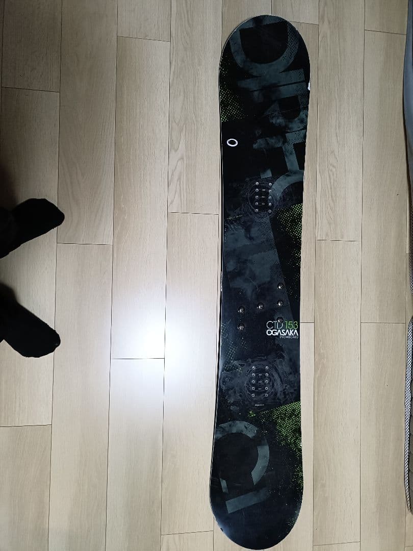 【ちょこ】　OGASAKA オガサカ スノーボードCTD153 板 国産