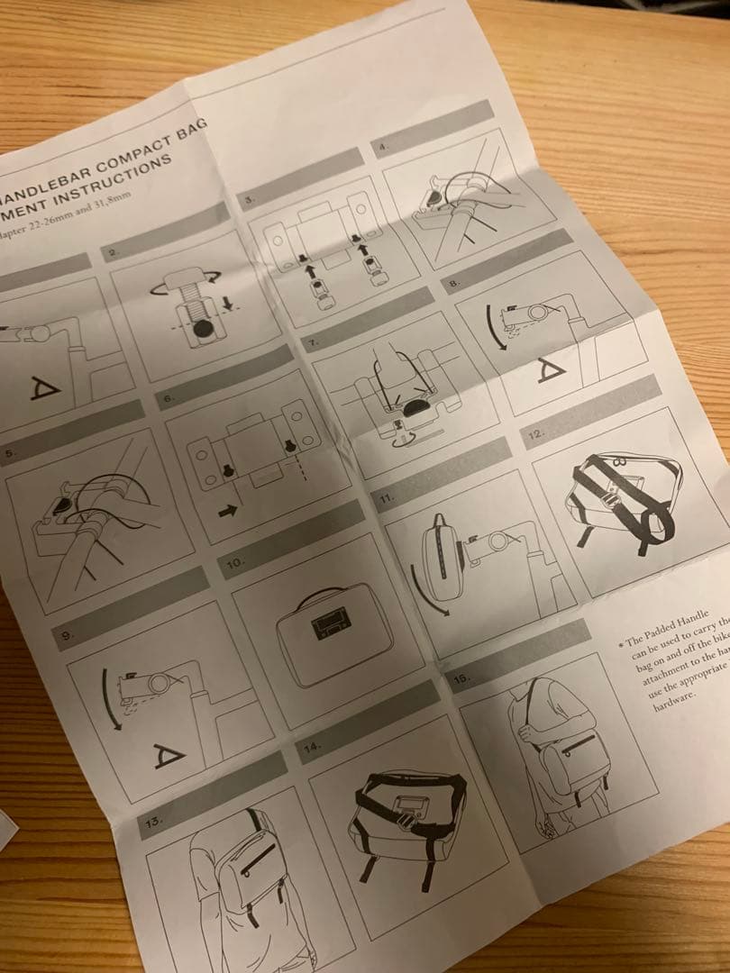 BROOKSブルックス SCAPE HANDLEBAR COMPACT BAG