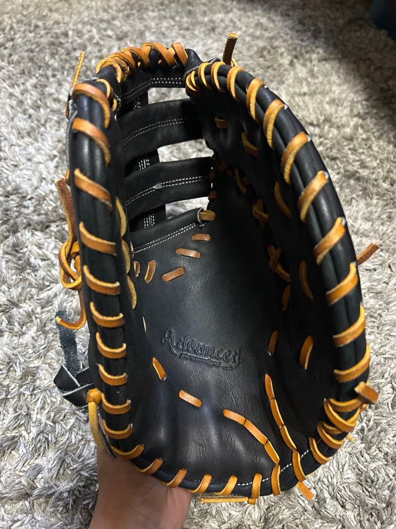 SSK Advanced プロエッジ硬式ファーストミット ブラック