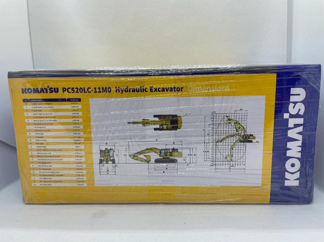 31R-010 1/43 コマツ KOMATSU PC520LC-11MO