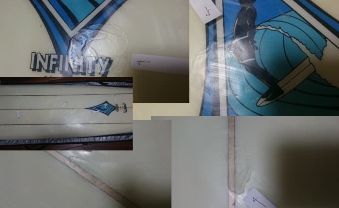 たかはし 中古ロングボード（インフィニティー　9'6）