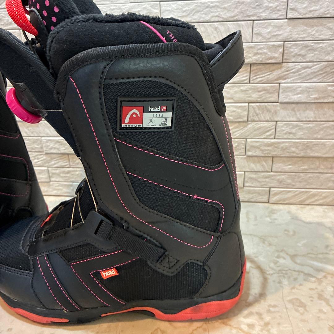 【美品】HEAD スノーボードブーツ　23㎝