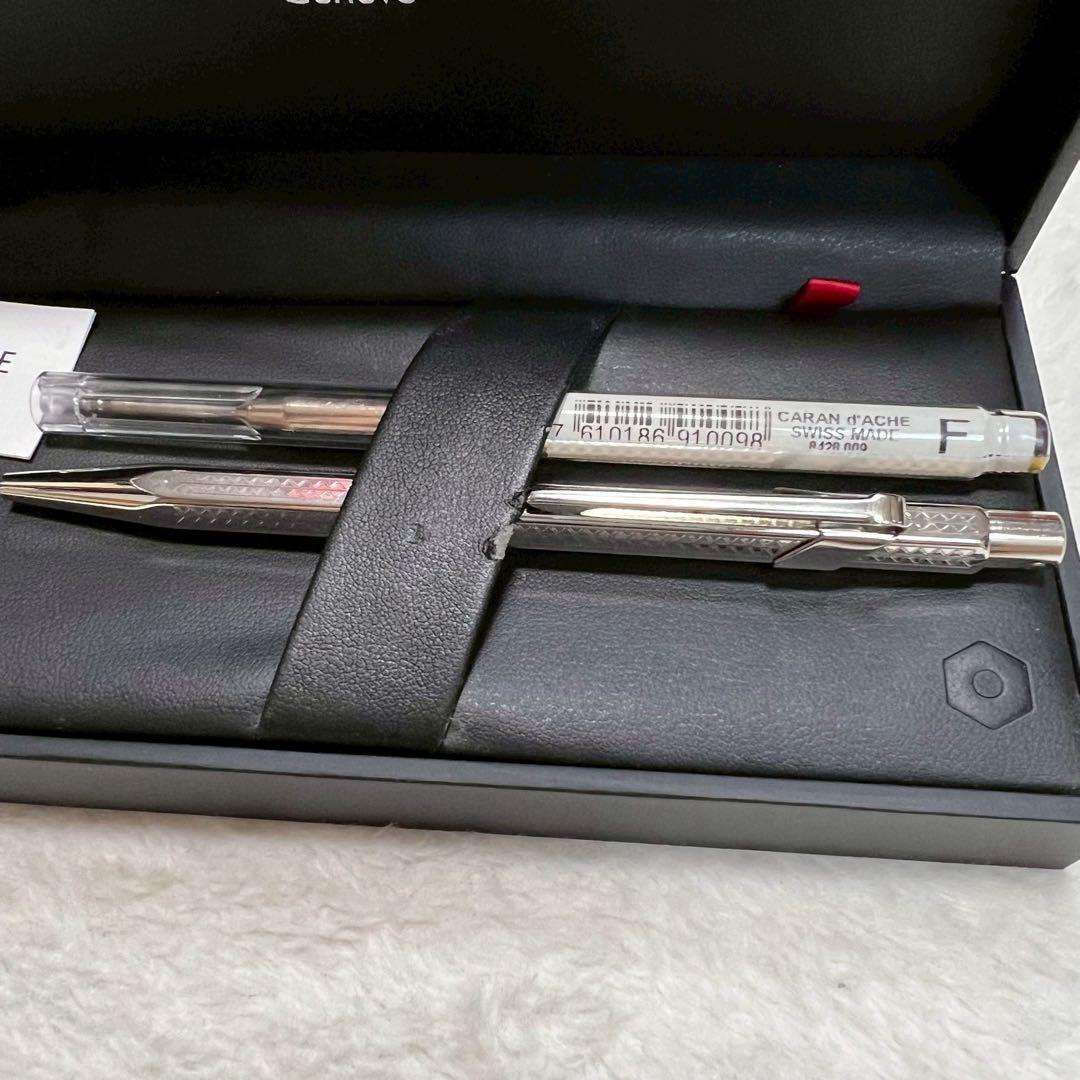 Caran d'Ache ボールペン エクリドール 筆記用具 シルバー