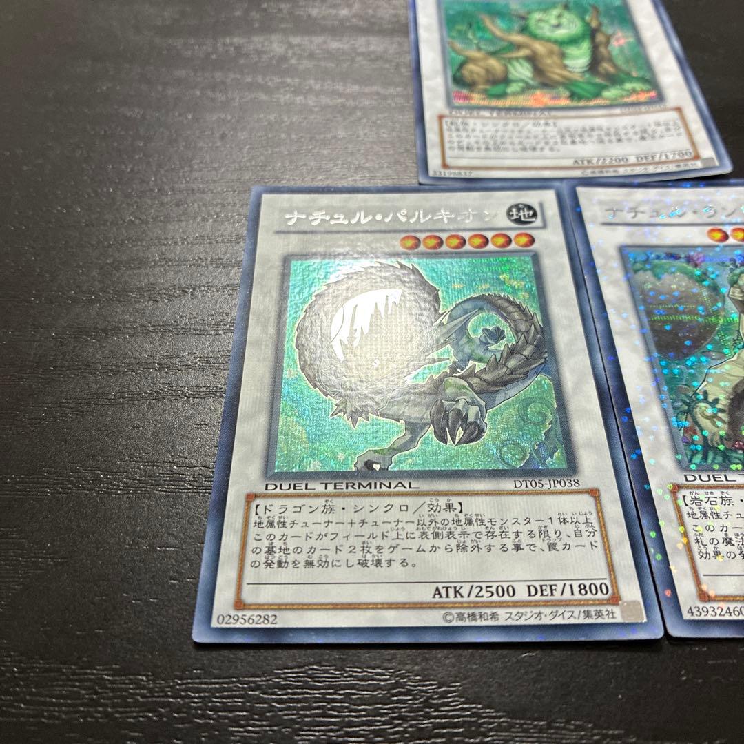 遊戯王　ナチュル　シンクロシークレットレア3枚セット