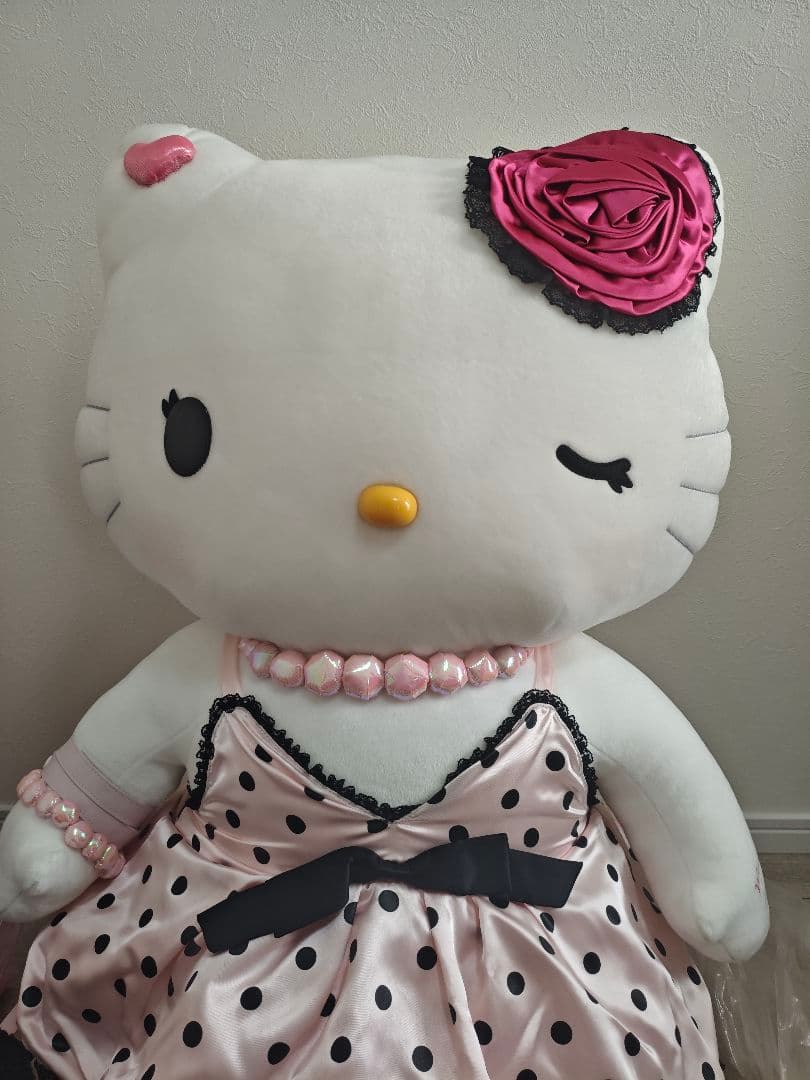 激レア momoberry ハローキティ プードル　巨大ぬいぐるみ 2005年
