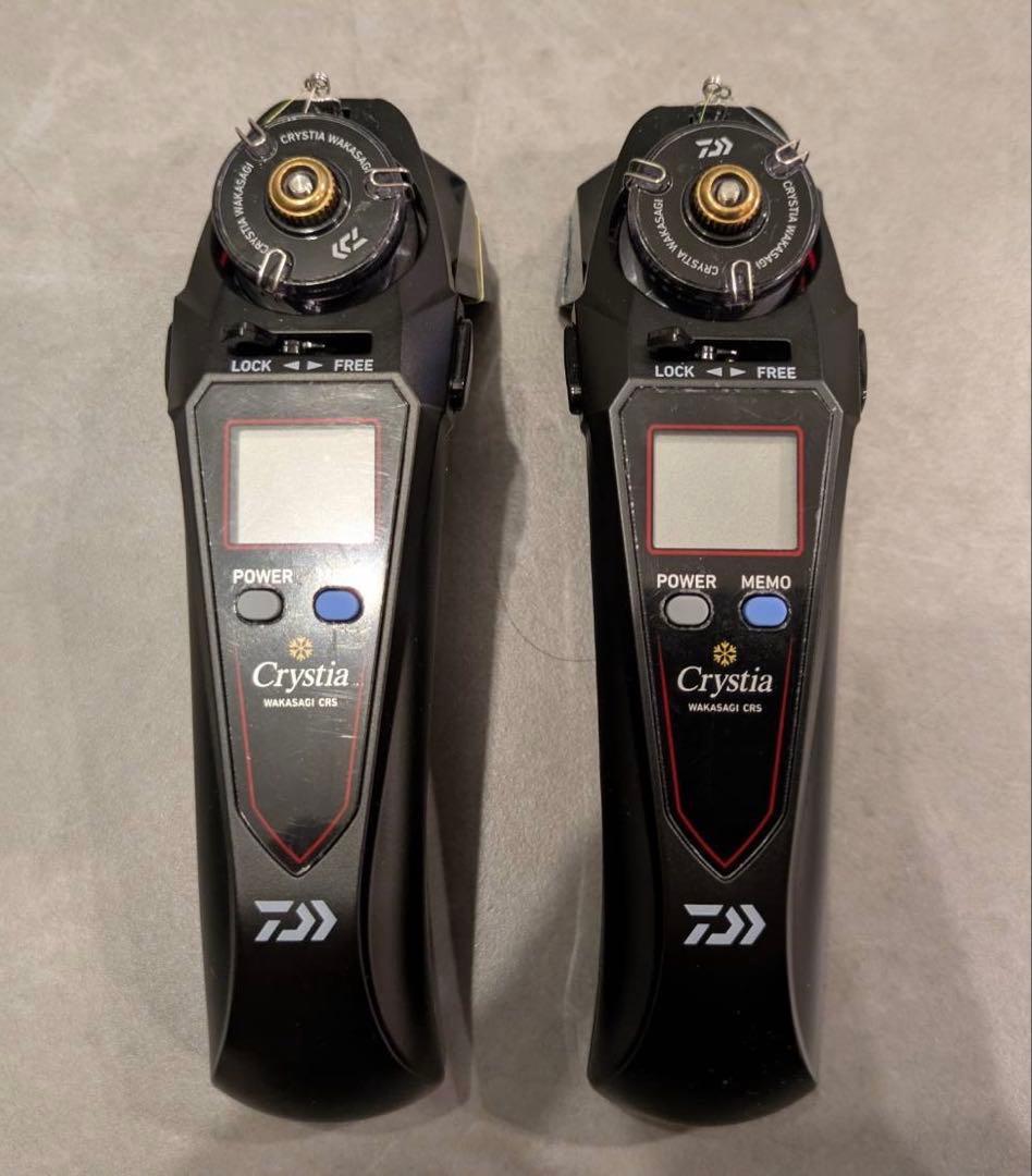 ワカサギ　リール　クリスティアCRS　仕掛け
