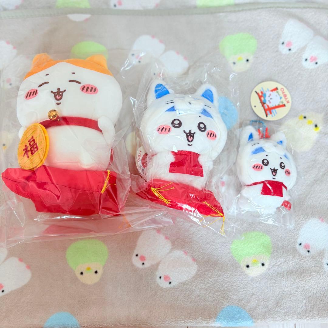 ちいかわ 招福! ハチワレマスコット・ 伏見稲荷なマスコットハチワレ3点セット