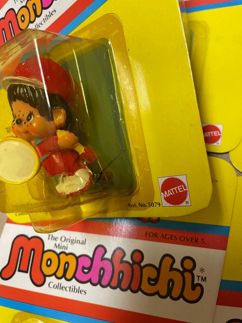 マテル　1981年製　PVCフィギュア　モンチッチ　17種のセミコンプ