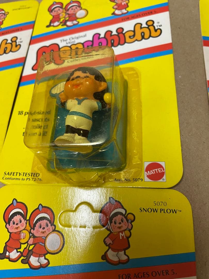 マテル　1981年製　PVCフィギュア　モンチッチ　17種のセミコンプ