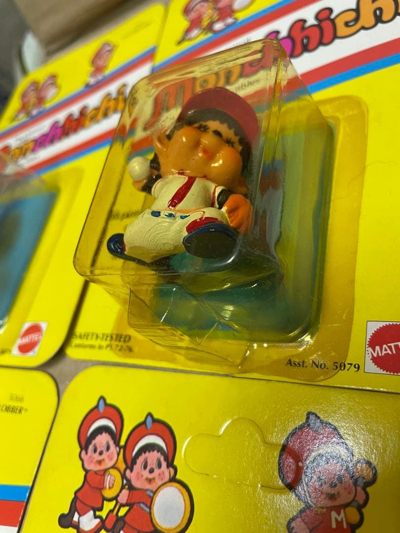 マテル　1981年製　PVCフィギュア　モンチッチ　17種のセミコンプ