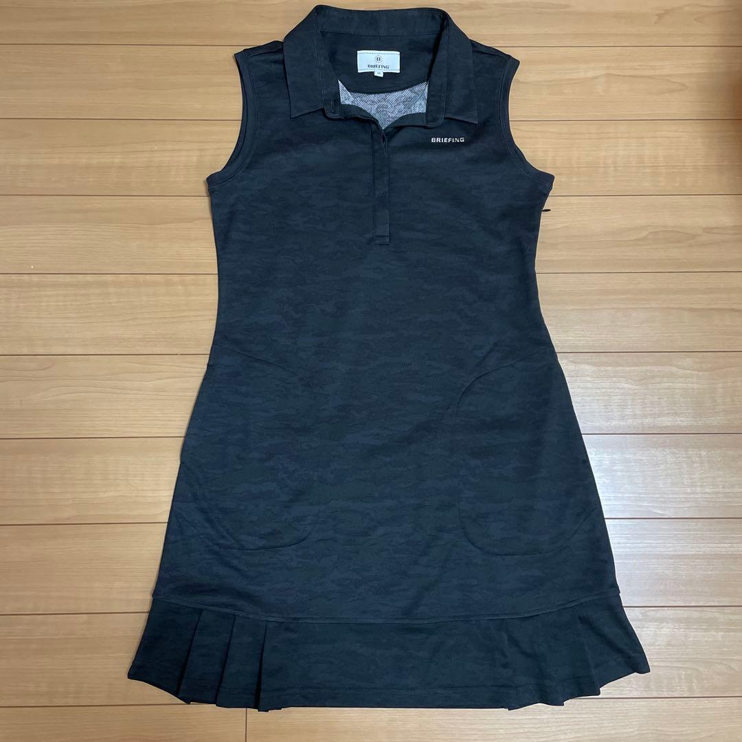 美品　ブリーフィング　ゴルフ　ワンピース　迷彩　ノンスリーブ　M