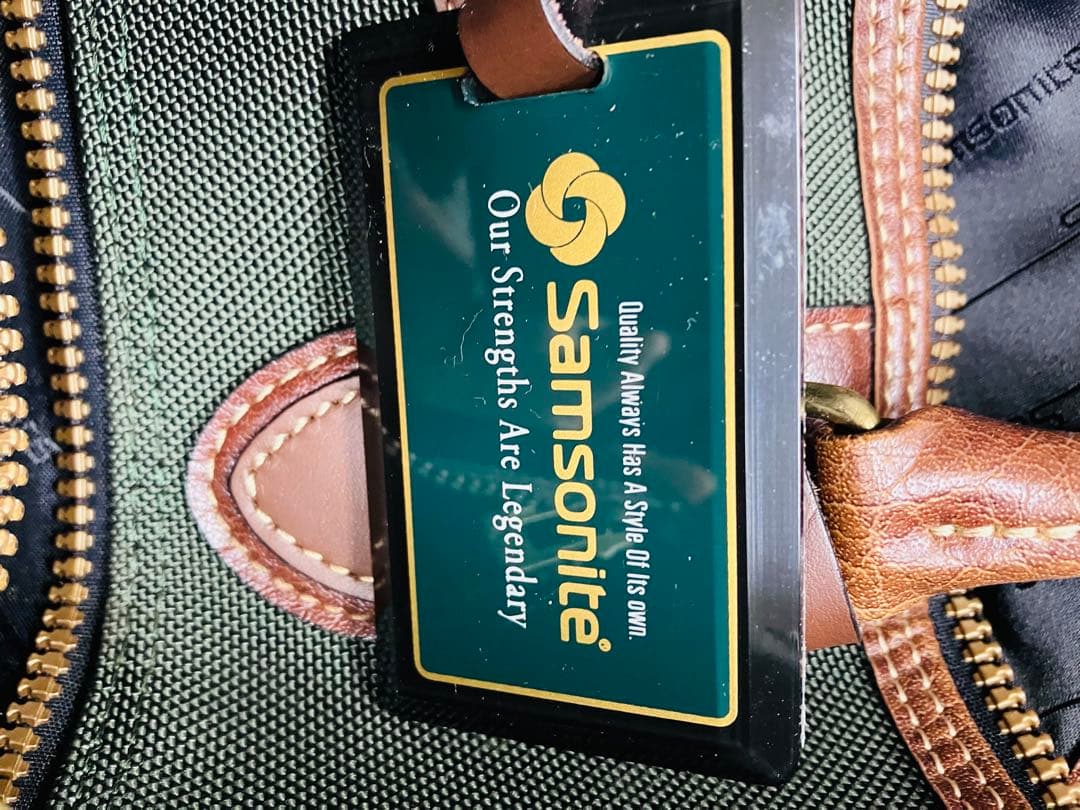 [Samsonite]ACE CO・未使用・大き目のトラベルバッグ・ショルダー可