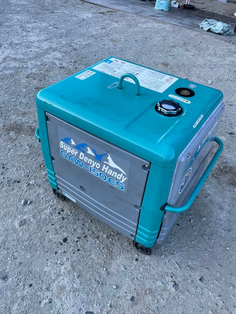デンヨー（Denyo）GAW-150ES ガソリンエンジン溶接機 2.5kVA