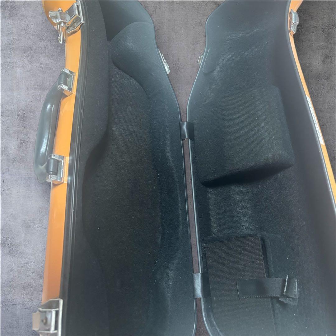 美品　C.C シャイニーケース　オレンジ　トランペット