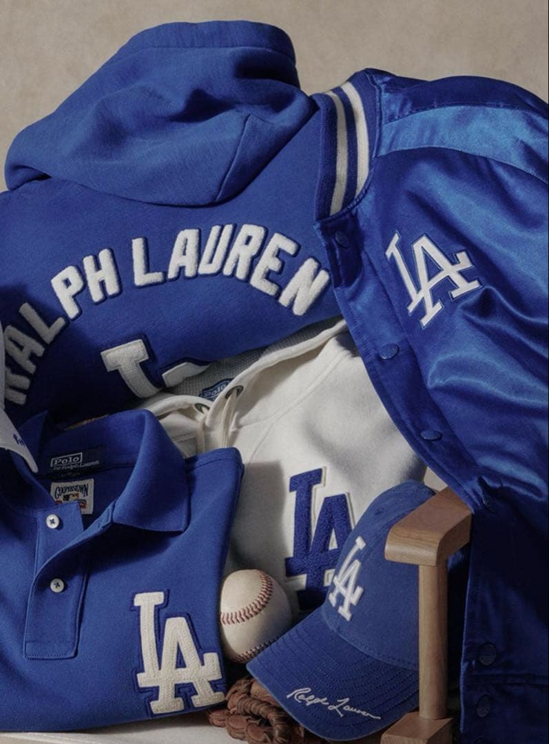 MLB x ラルフローレン x ニューエラ ドジャースキャップ