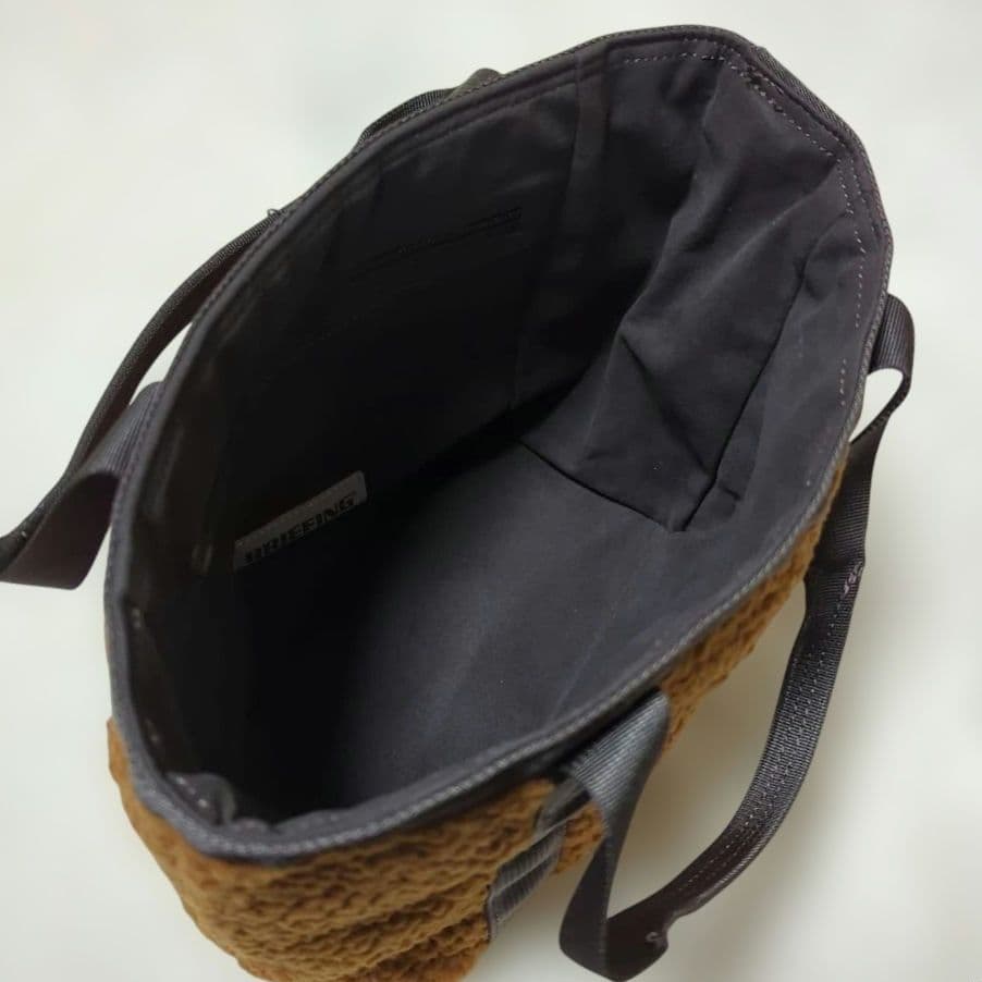 ブリーフィング　ボア トートバッグ　カートバッグ リバーシブル　ブラウン