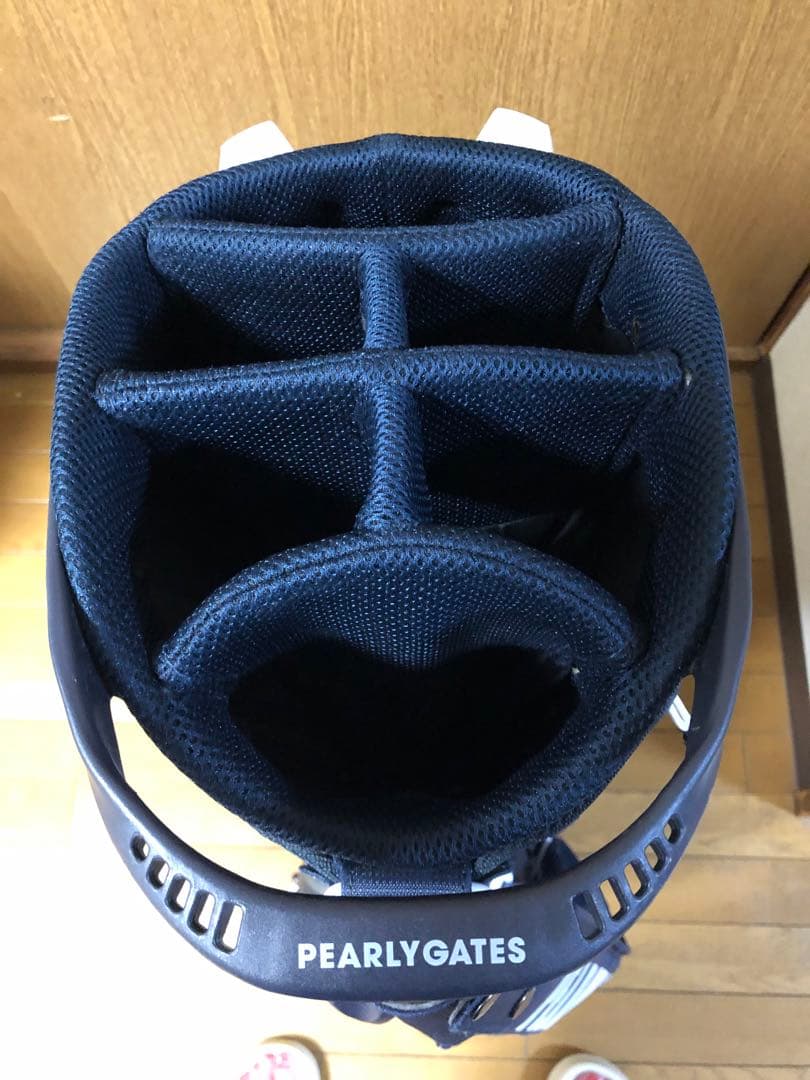 パーリーゲイツ　キャディバッグ　ネイビー　紺　スタンド式　軽量