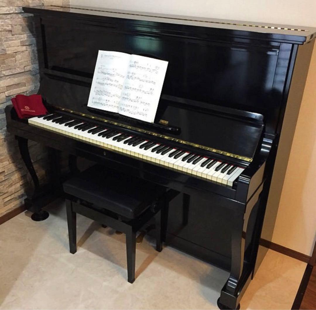 消音付き　アップライトピアノ