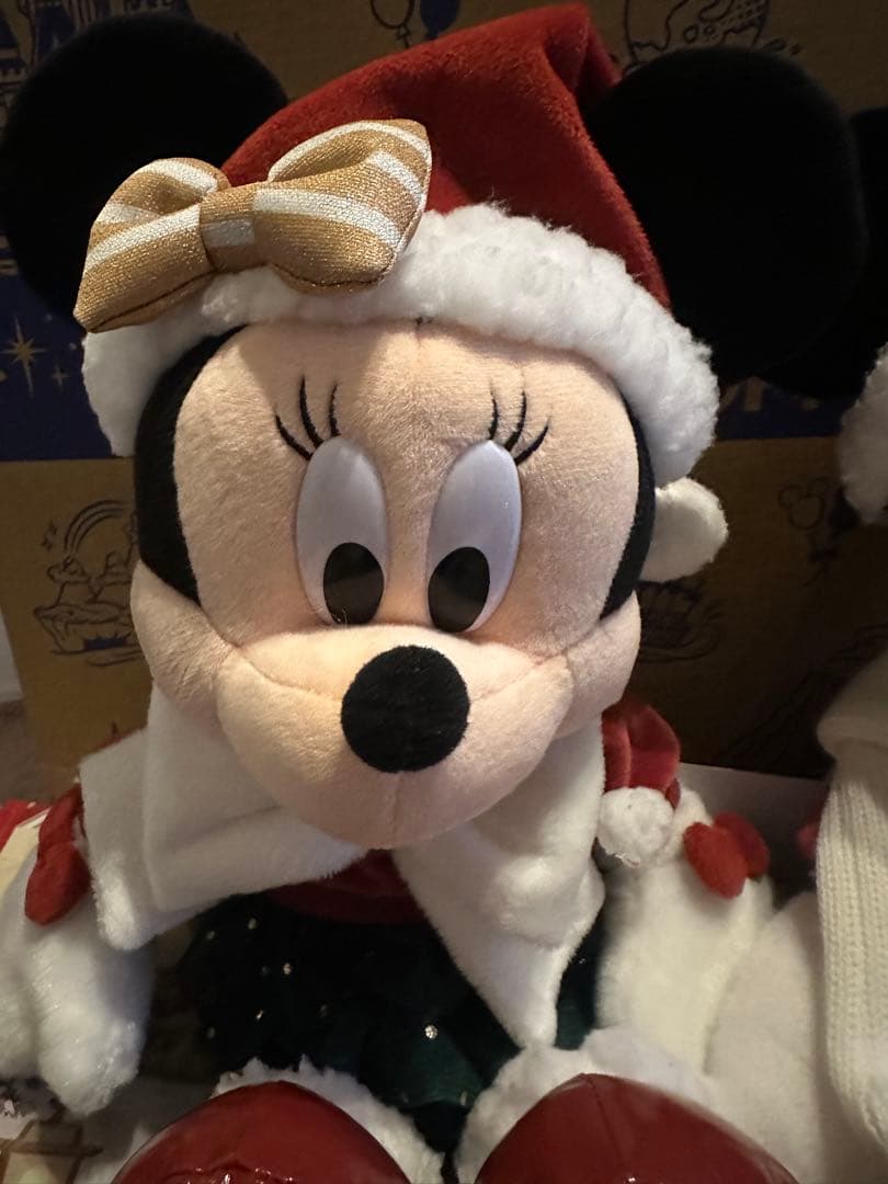 ディズニークリスマス 2025 ぬいぐるみ　ミッキー ミニー セット