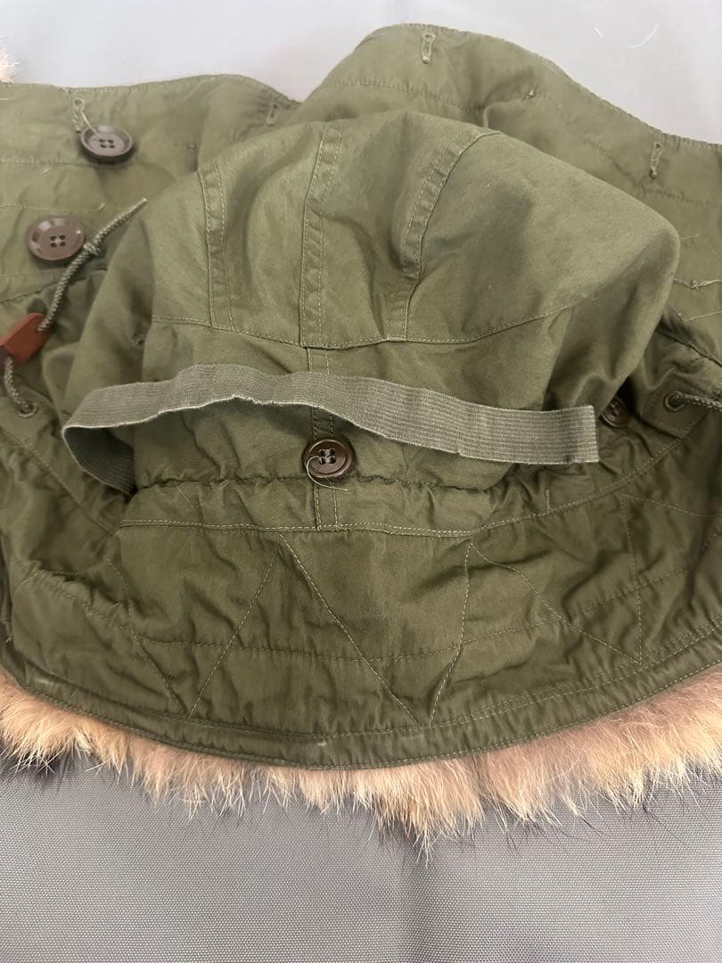 M-51 モッズコート用フード　※ワイヤー折れ