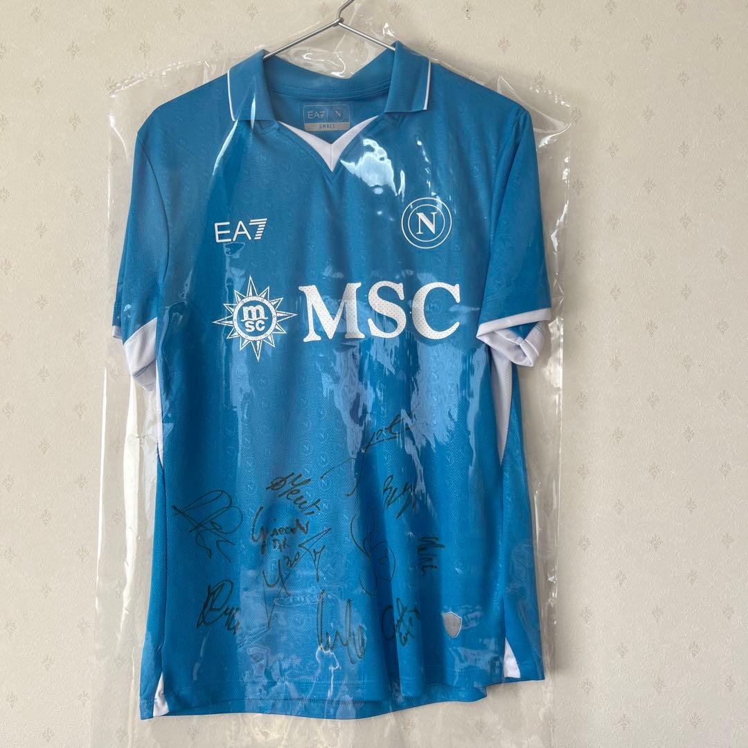 SSCナポリ24/25 ユニフォーム サイン入り S