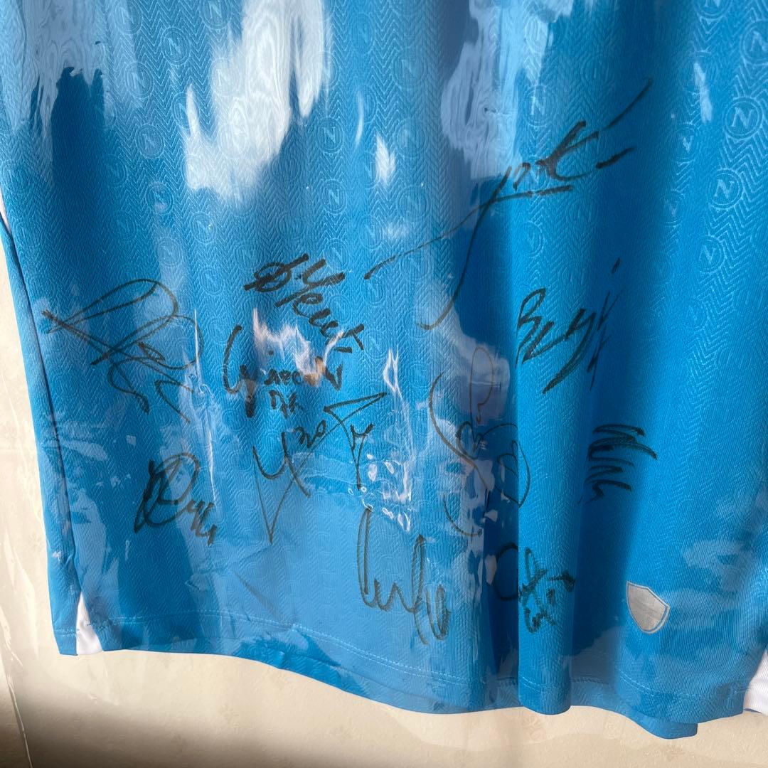 SSCナポリ24/25 ユニフォーム サイン入り S