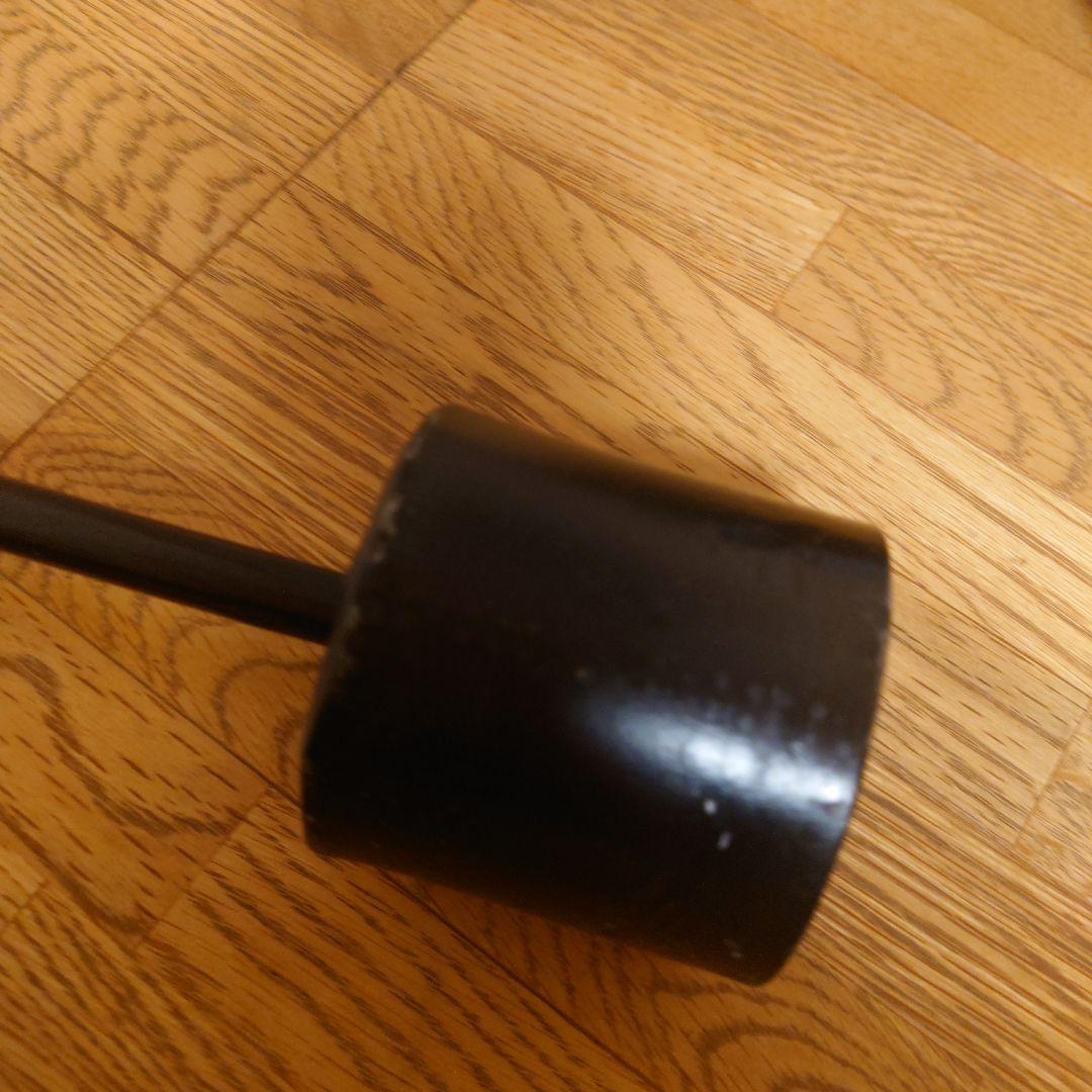 金属製スタンド型オブジェ 　灰皿　鉄　アイアン