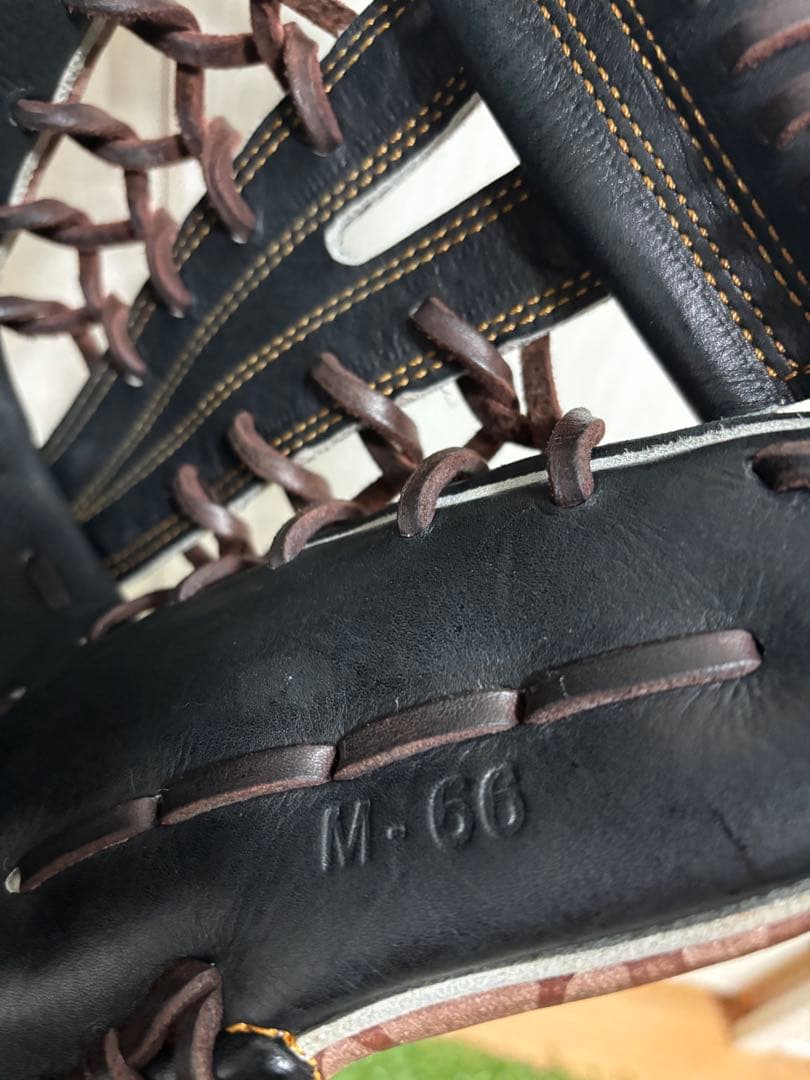 プロ支給品　実使用　岡田幸文　千葉ロッテ　ゼット　プロステイタス　外野手