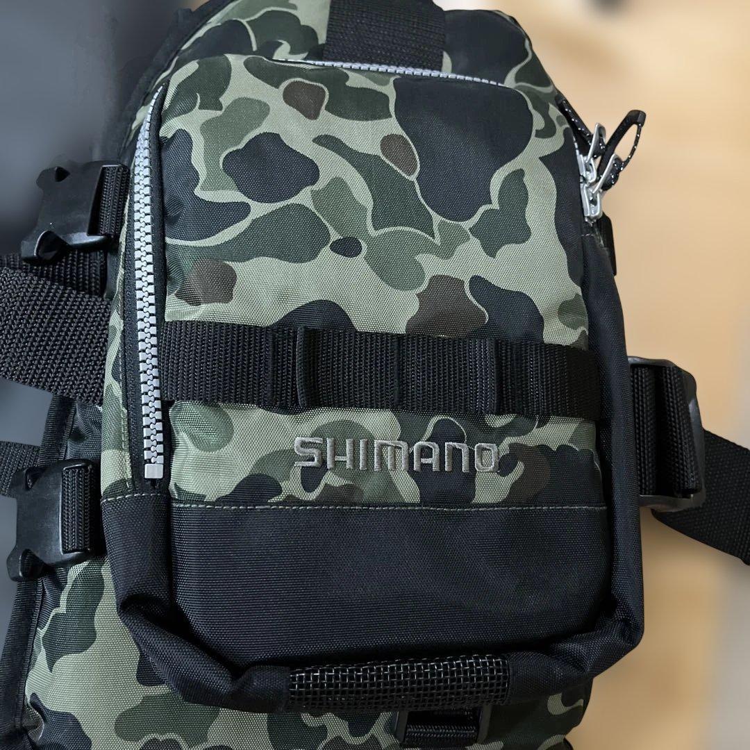 SHIMANO XEFO 迷彩ライフジャケット ゲームベスト L2