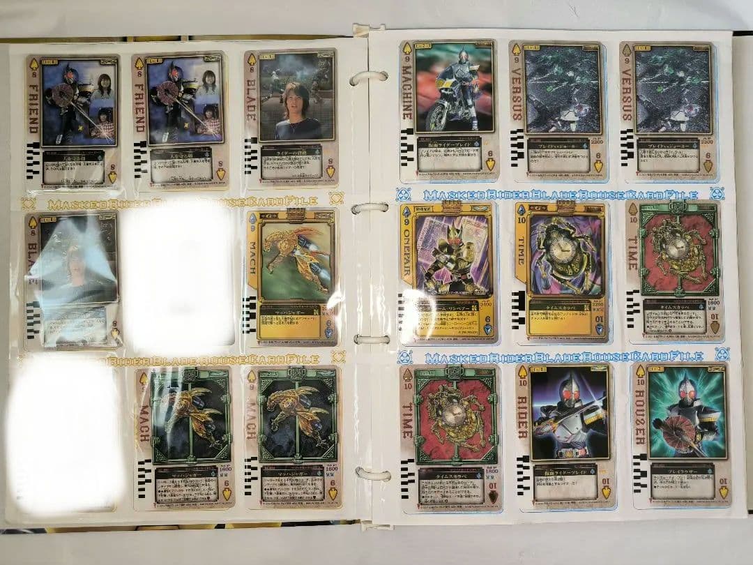 ⭕セット売りのみ⭕ ラウズカード 専用ファイル付 カード 仮面ライダーブレイド