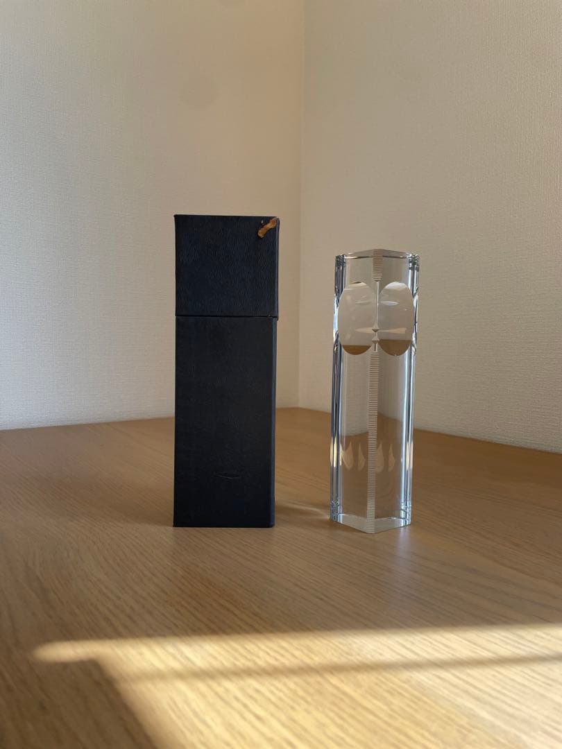 HOYA クリスタルオブジェ 佐々文夫