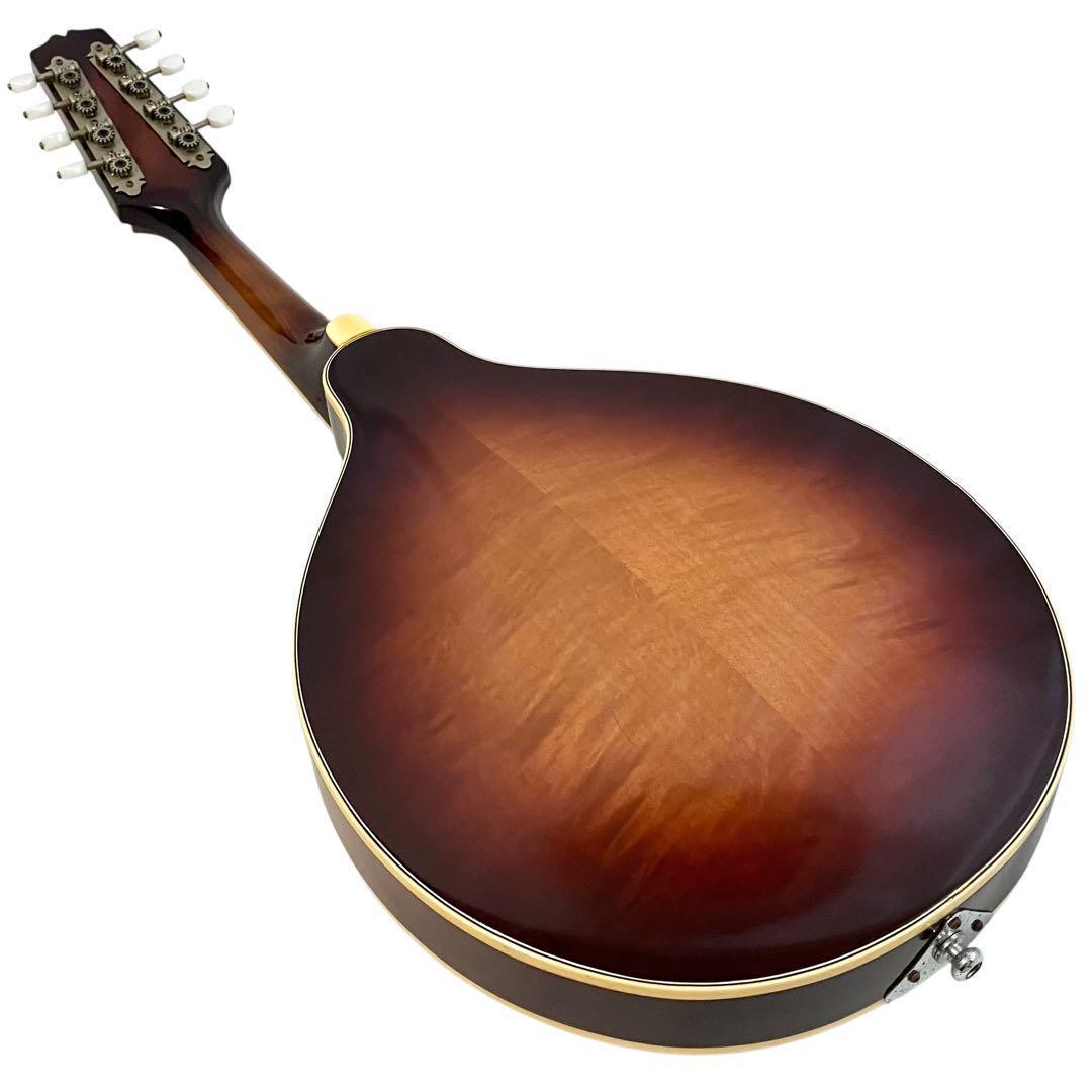 フラット マンドリン M-30 ケース付 8弦 ヴィンテージ 春日楽器