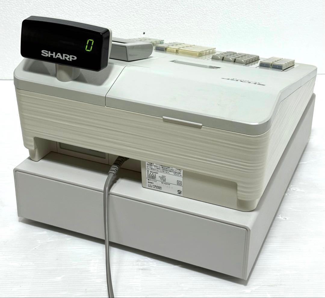 良品♪ 動作確認済み SHARP シャープ レジスター XE-A207W