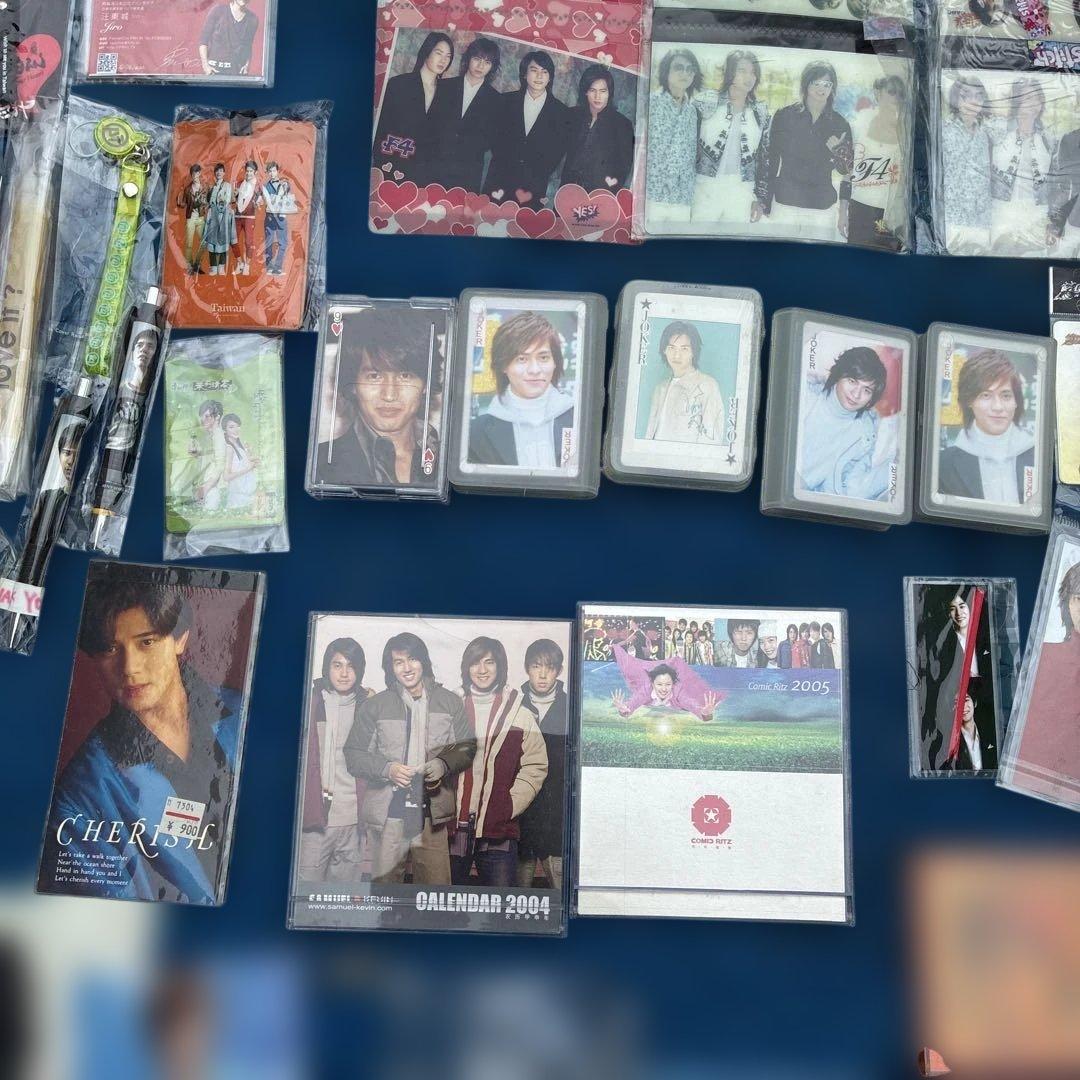 超希少品多数新品未使用品 アイドルf4 台湾アイドルf4 ヴィック・チョウ周渝民