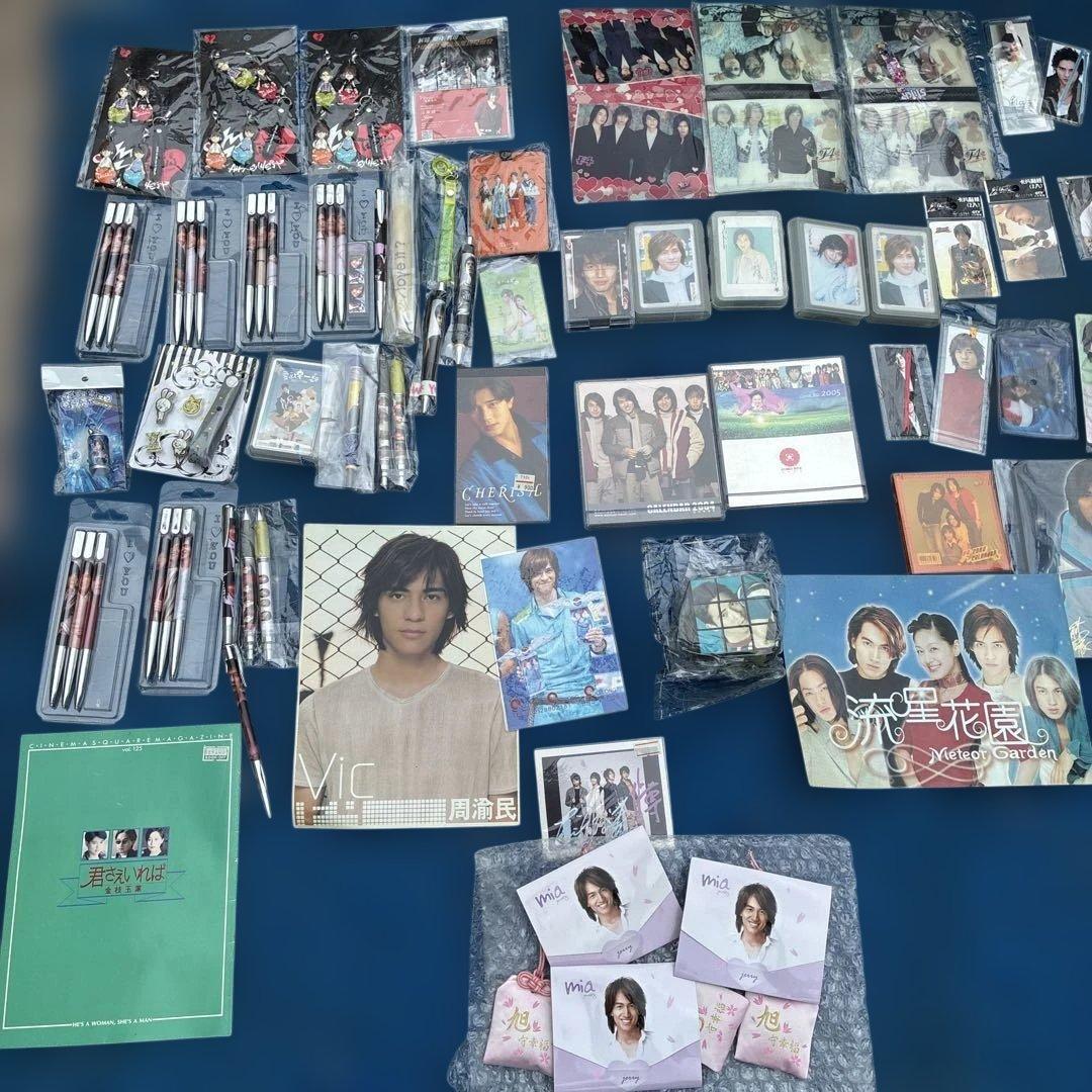 超希少品多数新品未使用品 アイドルf4 台湾アイドルf4 ヴィック・チョウ周渝民