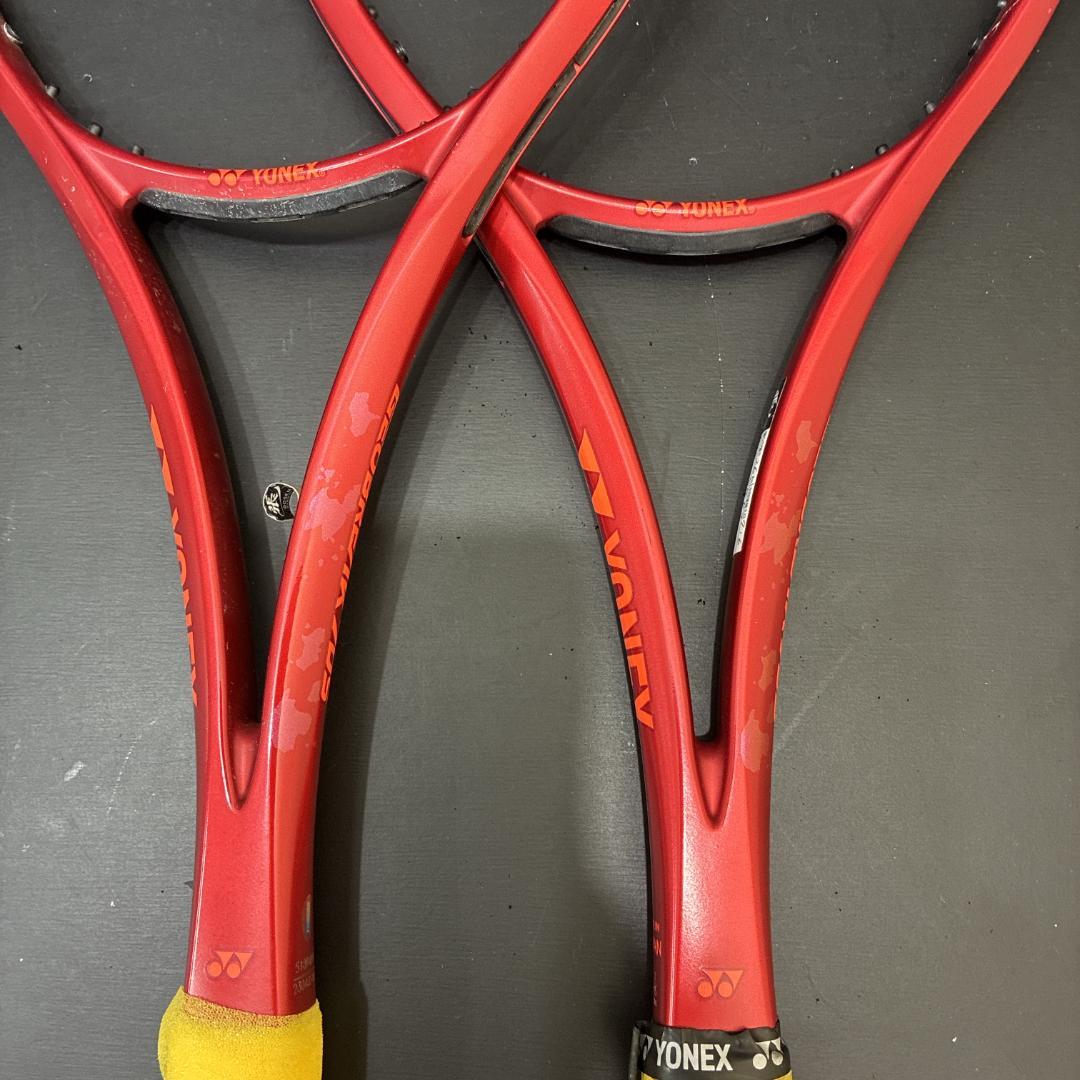 YONEX　GEOBREAK 70S　軟式テニスラケット２本セット　ガット無