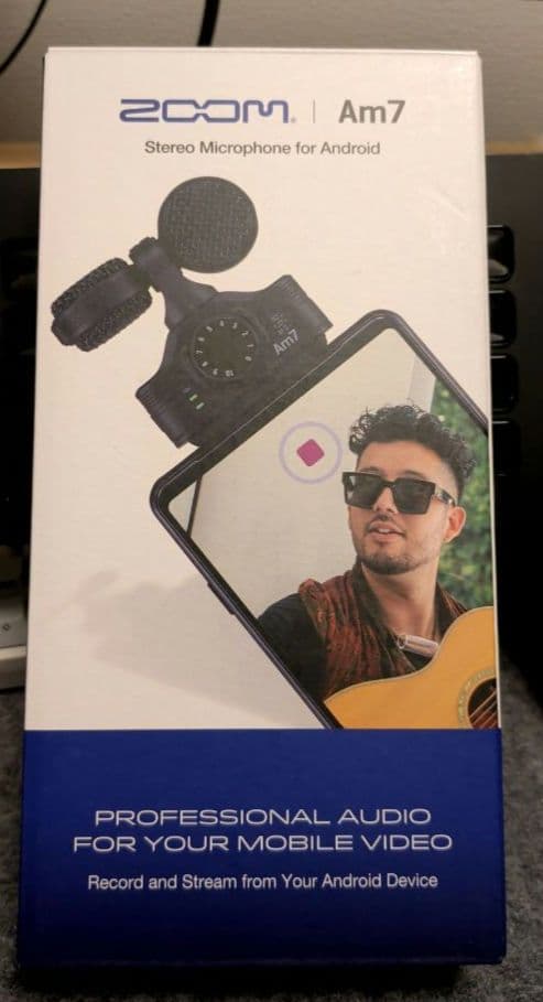 ZOOM ( ズーム )Am7 MSステレオマイク Androidデバイス用