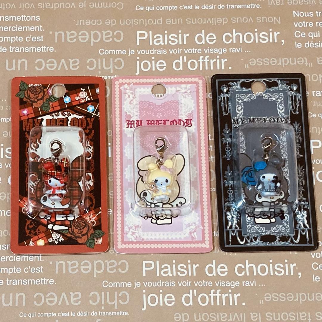 ★商品説明必読★マイメロディ★パンク＆ロリータ＆ゴスロリ ファスナーマスコット