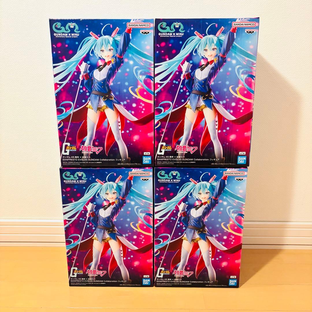 初音ミク GUNDAM x MIKU フィギュア 4体セット
