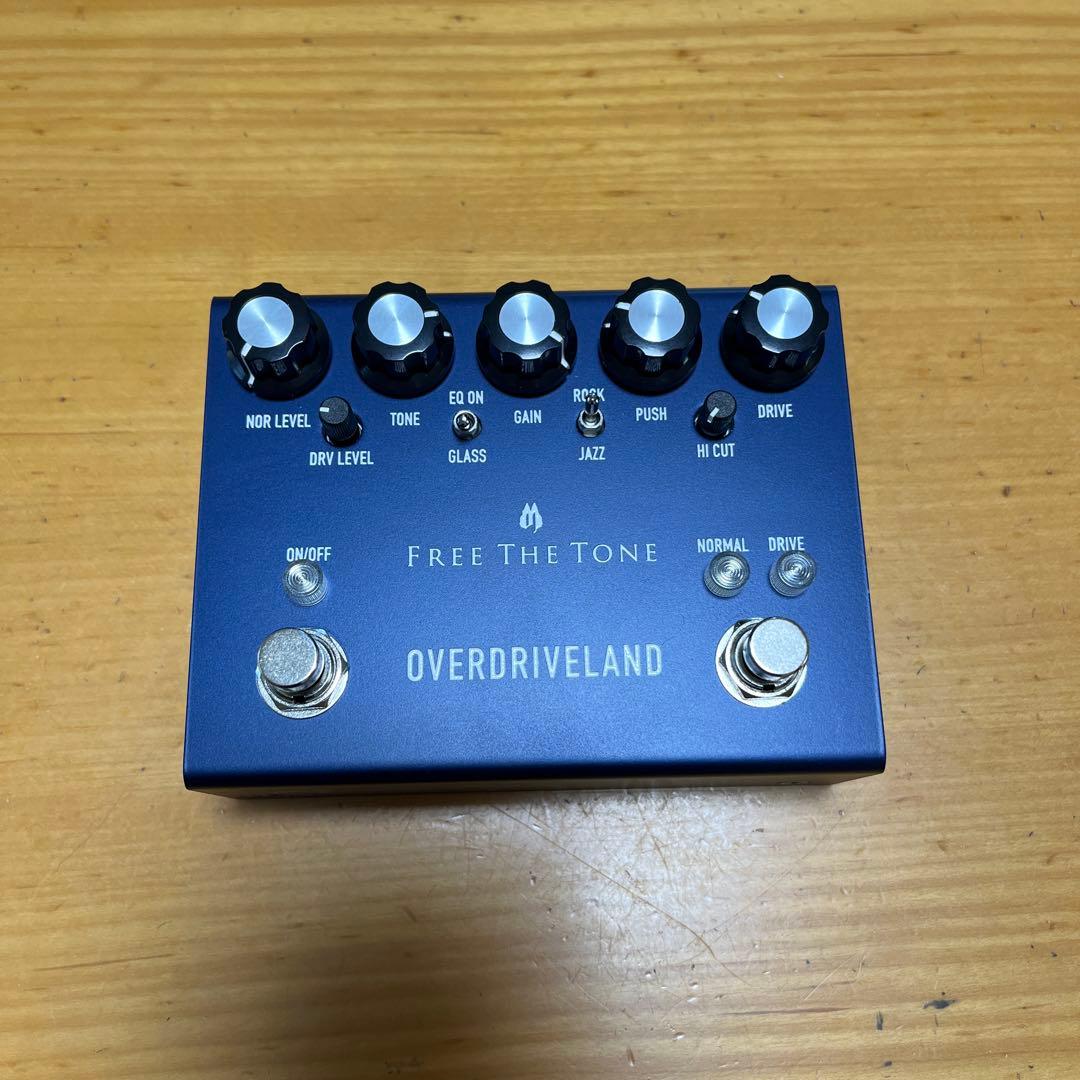 FREE THE TONE OVERDRIVELAND ギターエフェクター