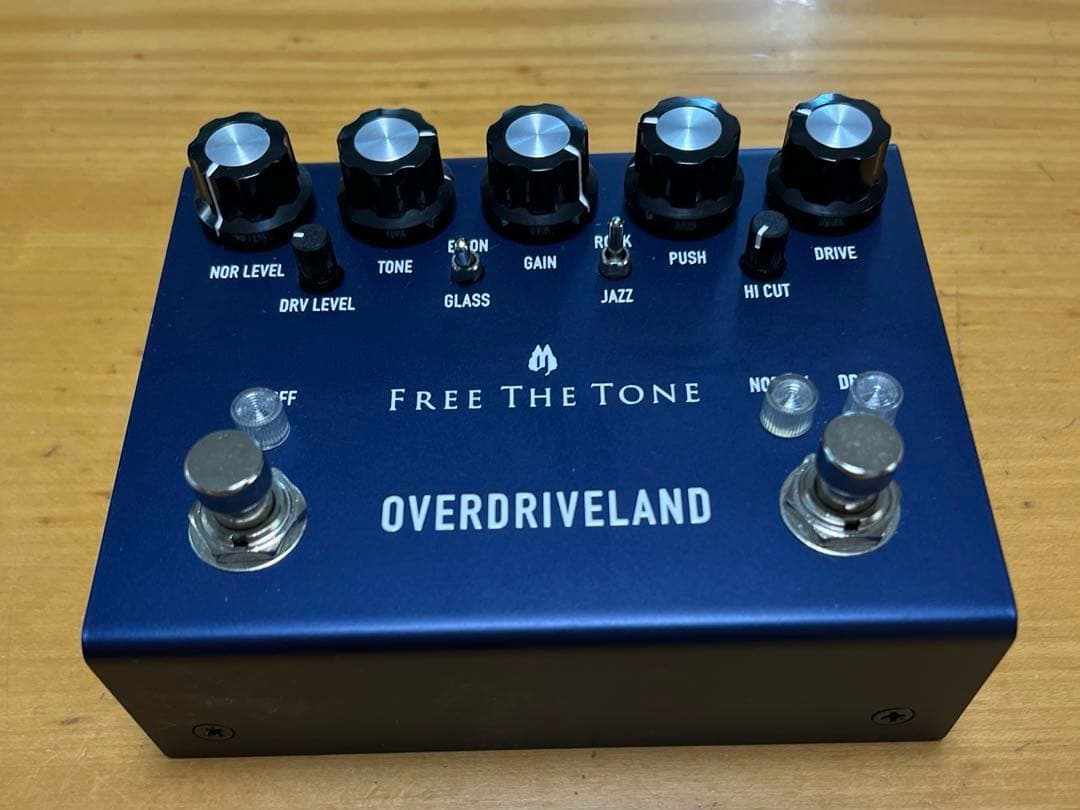 FREE THE TONE OVERDRIVELAND ギターエフェクター